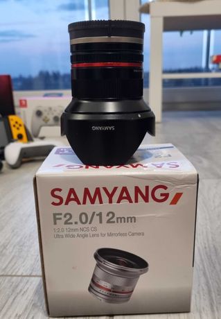 Samyang 12mm f/2.0 NCS CS e-mount SONY