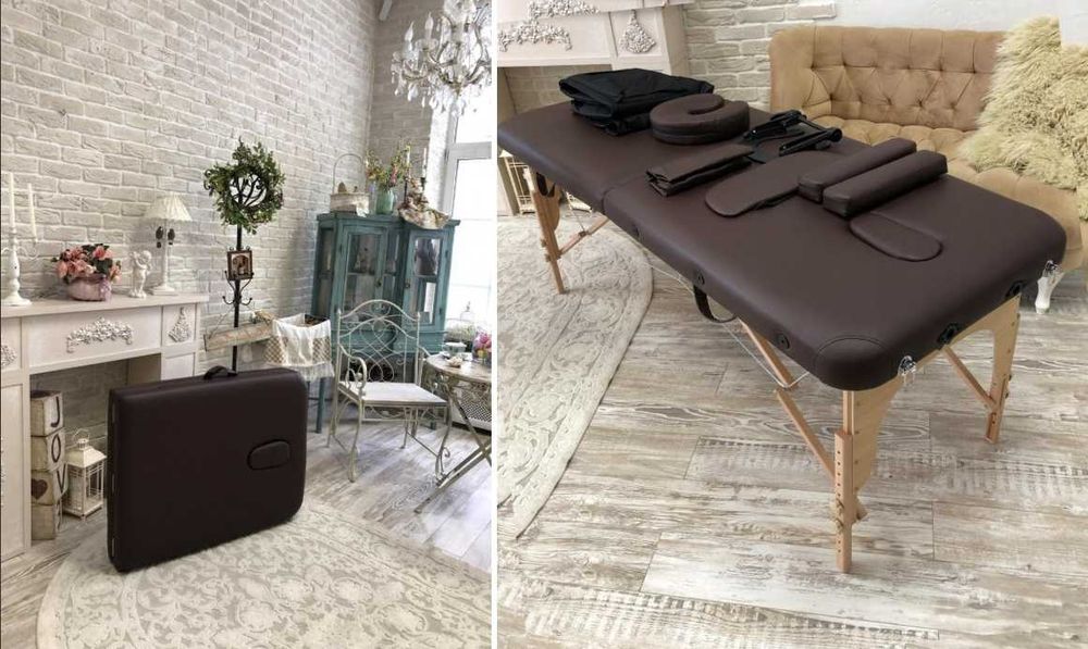Массажный стол топчан кушетка для массажа, шугаринга наращивания, тату