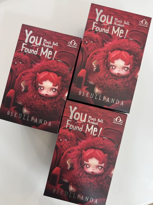 Оригінал! Skullpanda you found me pop mart Labubu лабубу