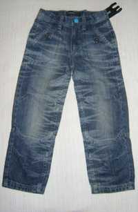 Spodnie jeans dżins jeansy chłopięce,r.110