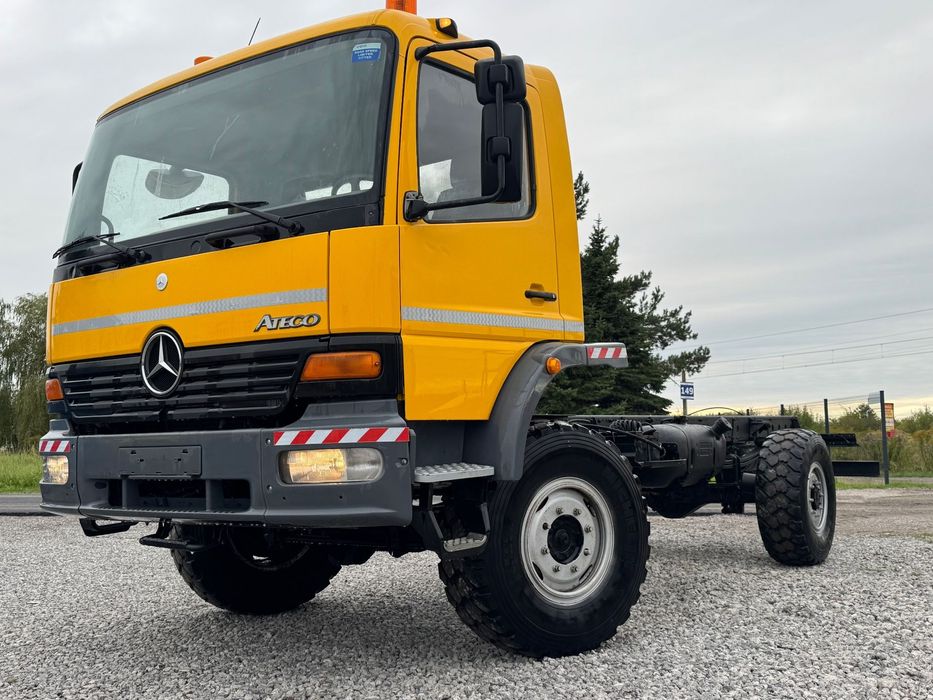 Mercedes-Benz Atego 918 4x4 blokady biegi terenowe  Atego 918 4x4 do zabudowy specjalny