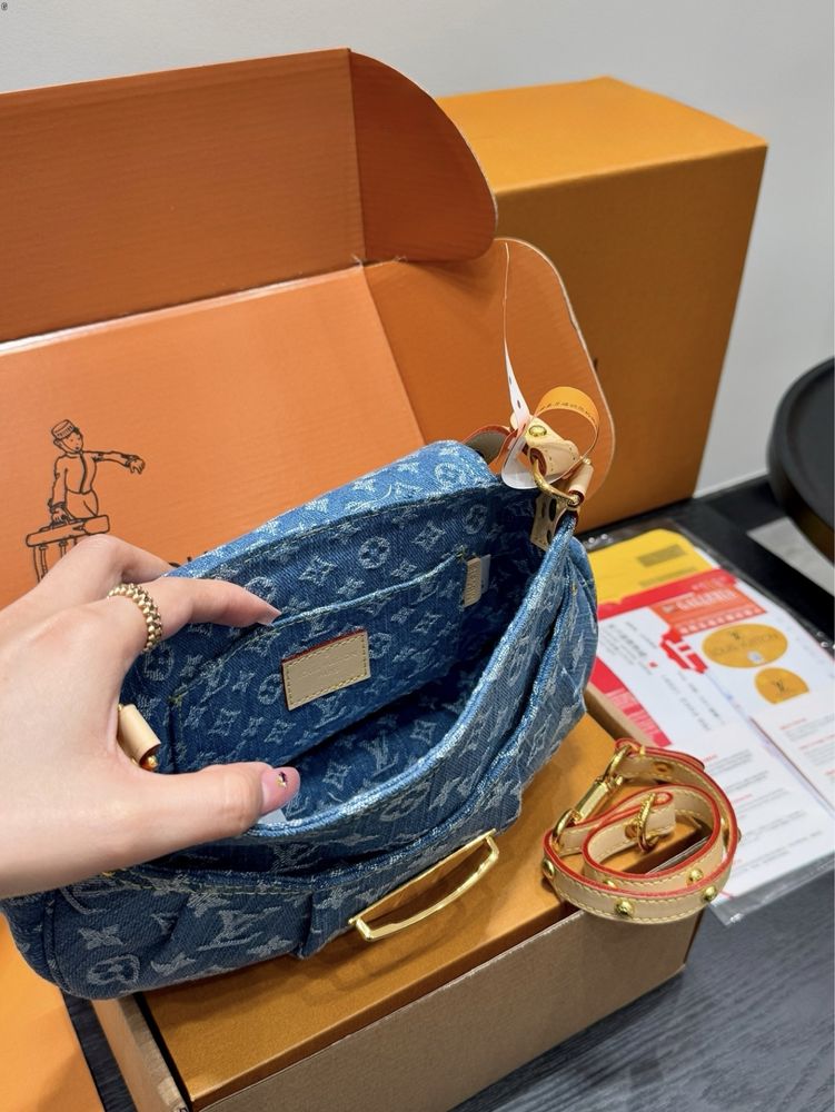 Torebka LV louis Vuitton Loop Denim Monogram