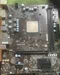 комплект ryzen 5 3600 + a320m-a pro (заказан)
