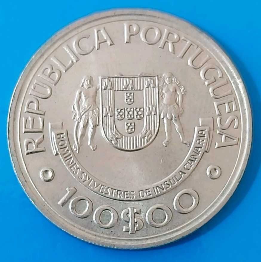 100$00 de 1989,  À Conquista Atlântico, Ilhas Canárias