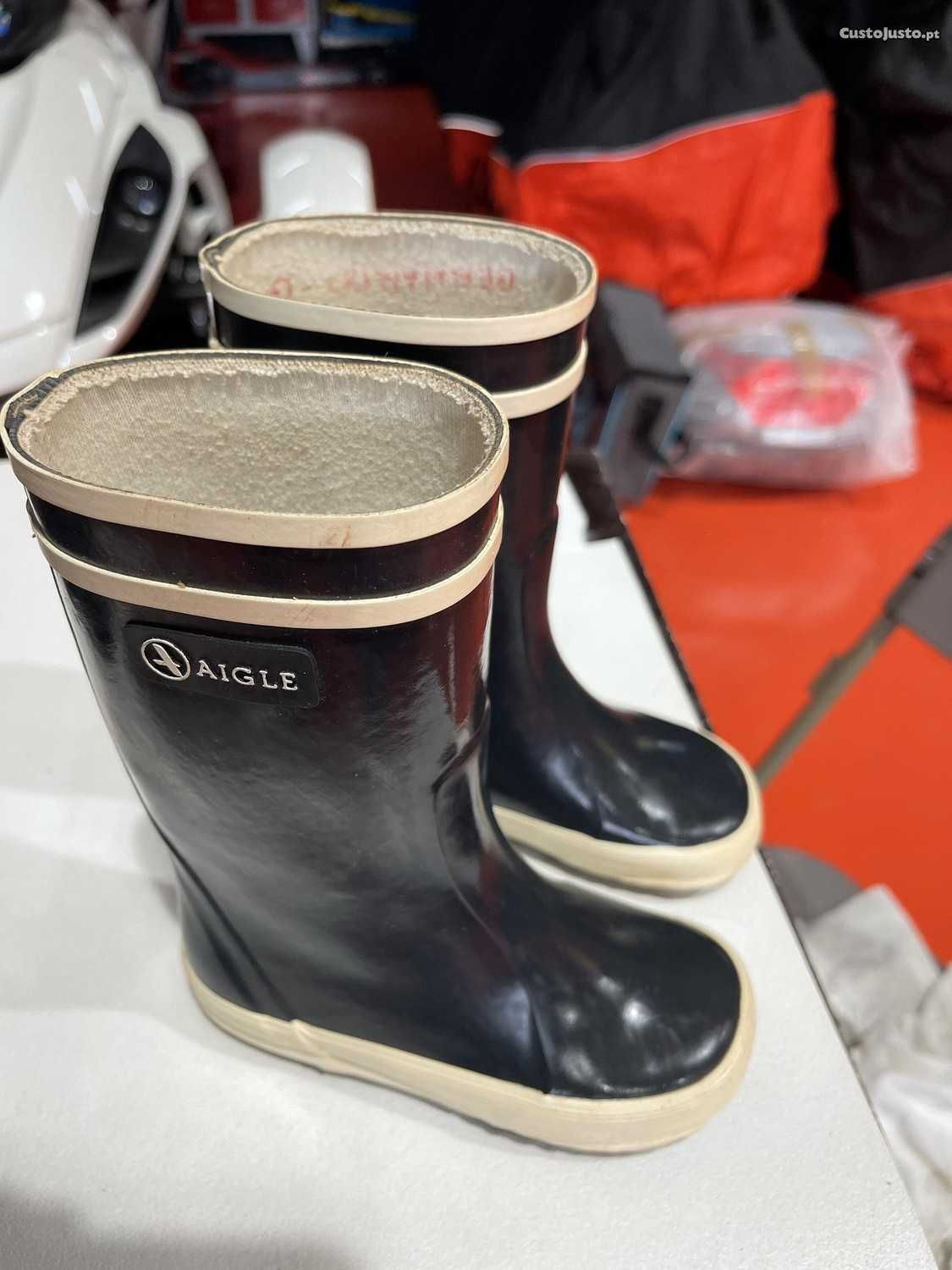 Botas de borracha marca AIGLE Criança