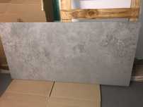 Gres płytki kafle Tubądzin Torrano Lapato grey 120 x 60   3 sztuki