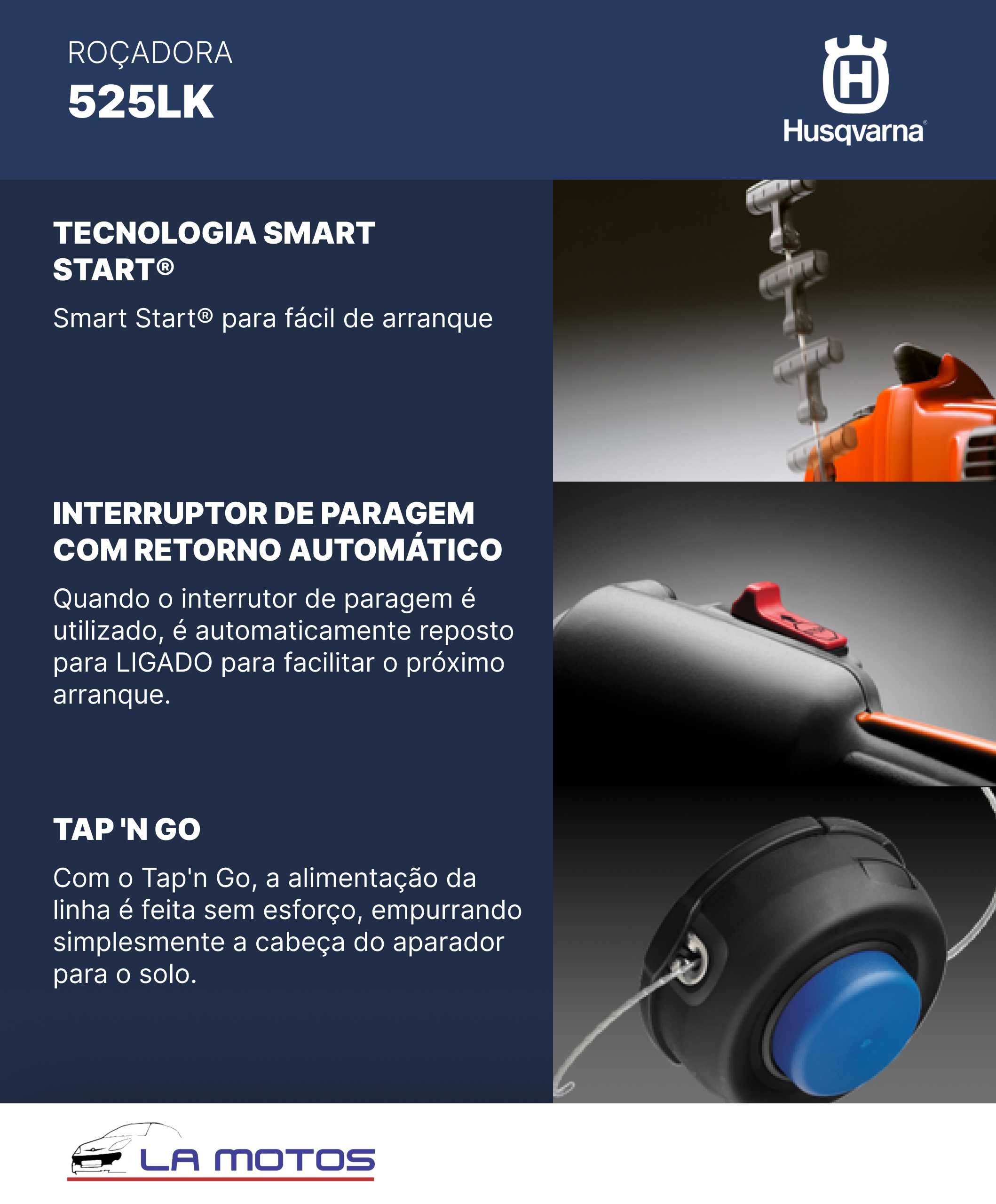 Roçadora Husqvarna 525 LK