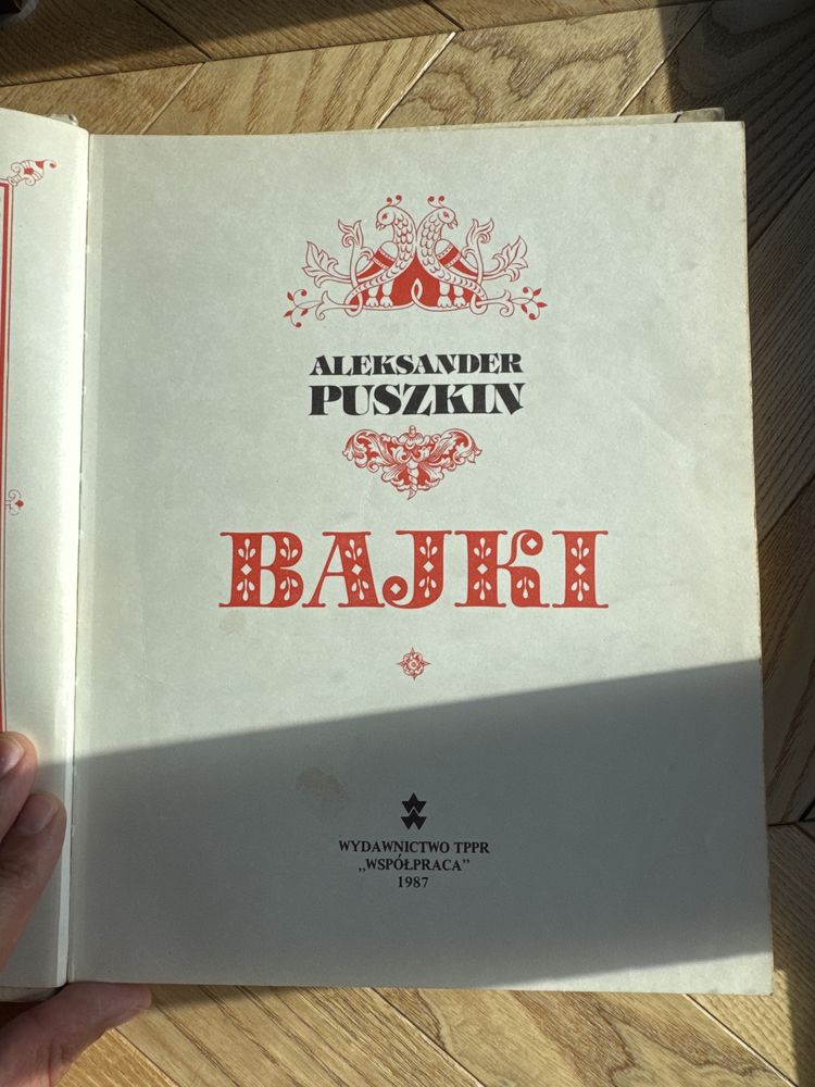 Książka Aleksander Puszkin – Bajki – 50 zł