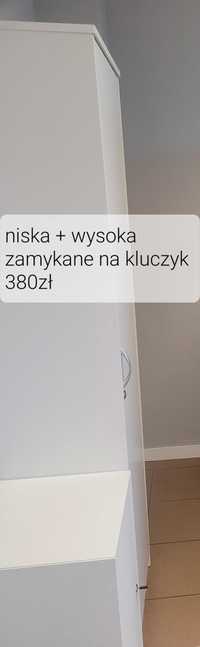 2 szafki zamykane