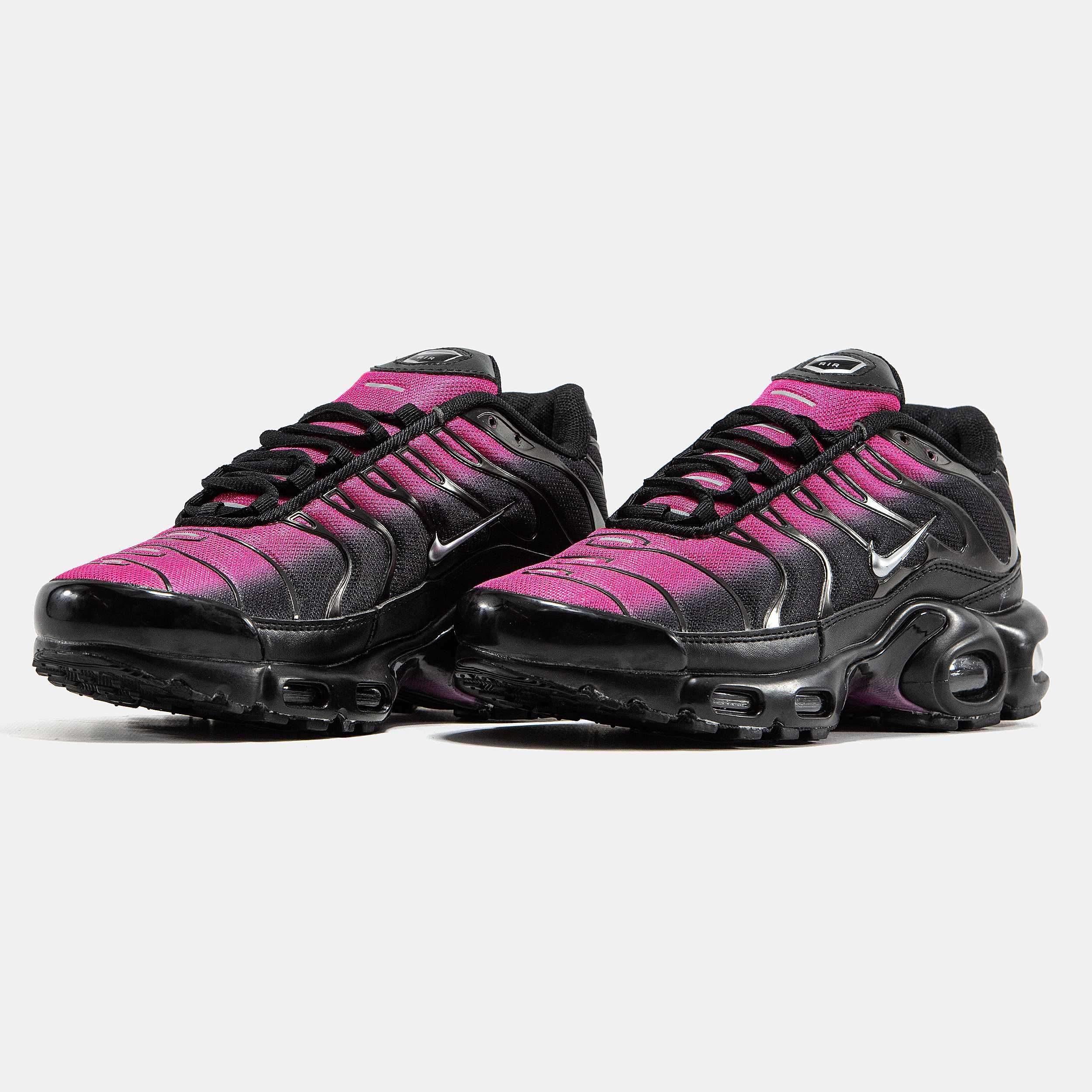 Женские кроссовки Nike Air Max Tn Plus Pink&Black. Размеры 36-41