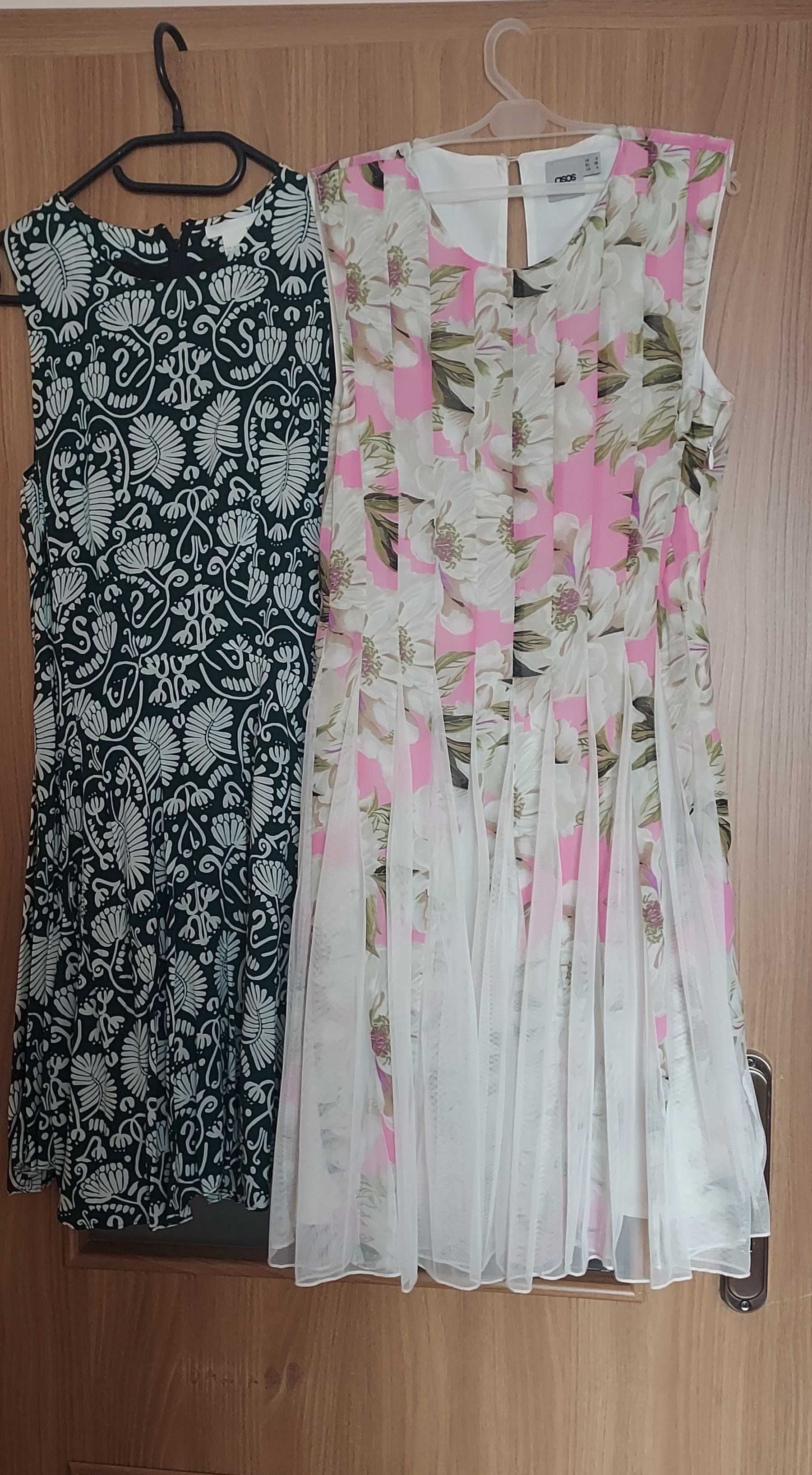 Śliczne sukienki Asos, H&M, cena za zestaw