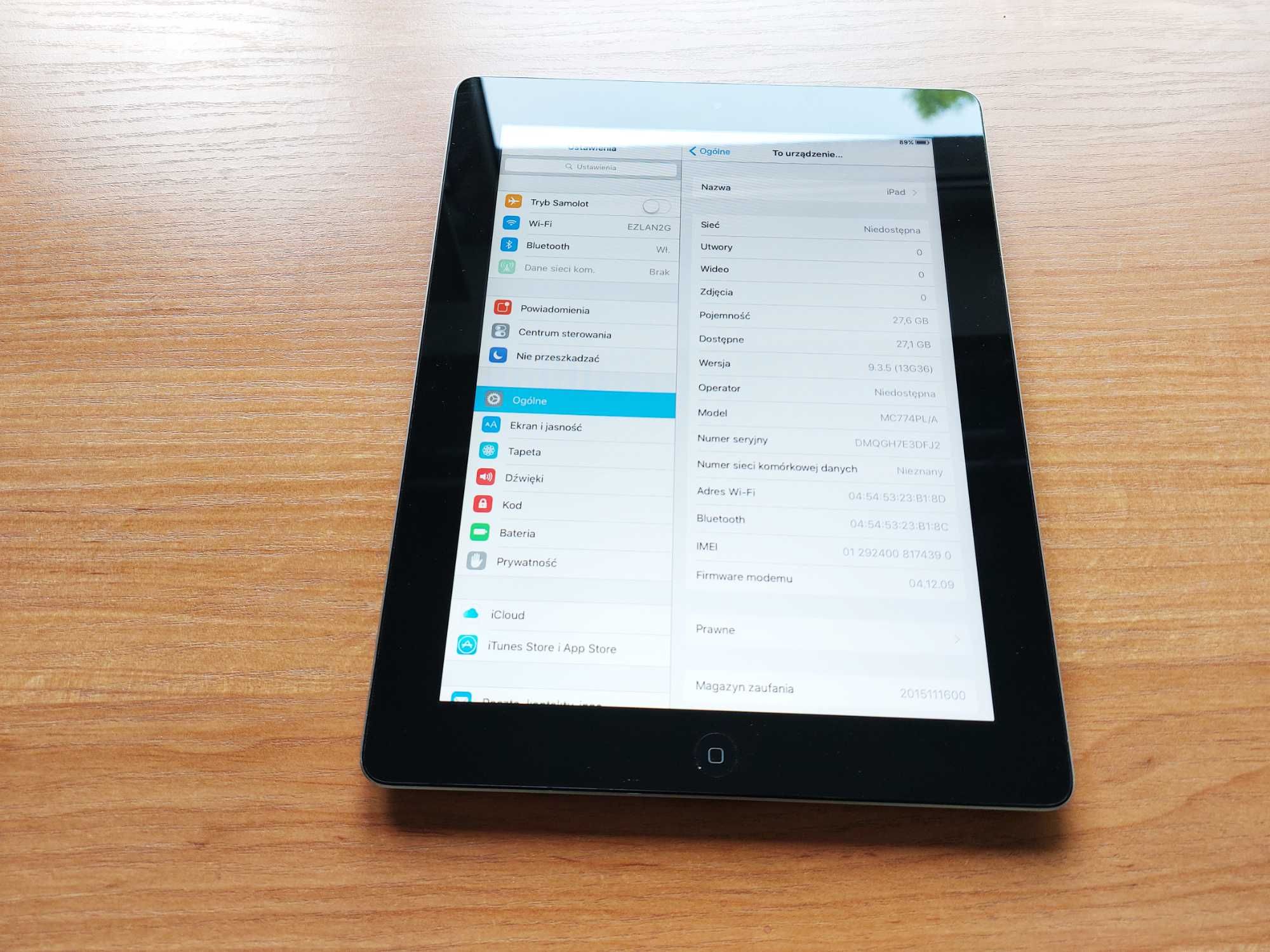 Tablet Apple iPad 2 32GB (MC774PL/A)