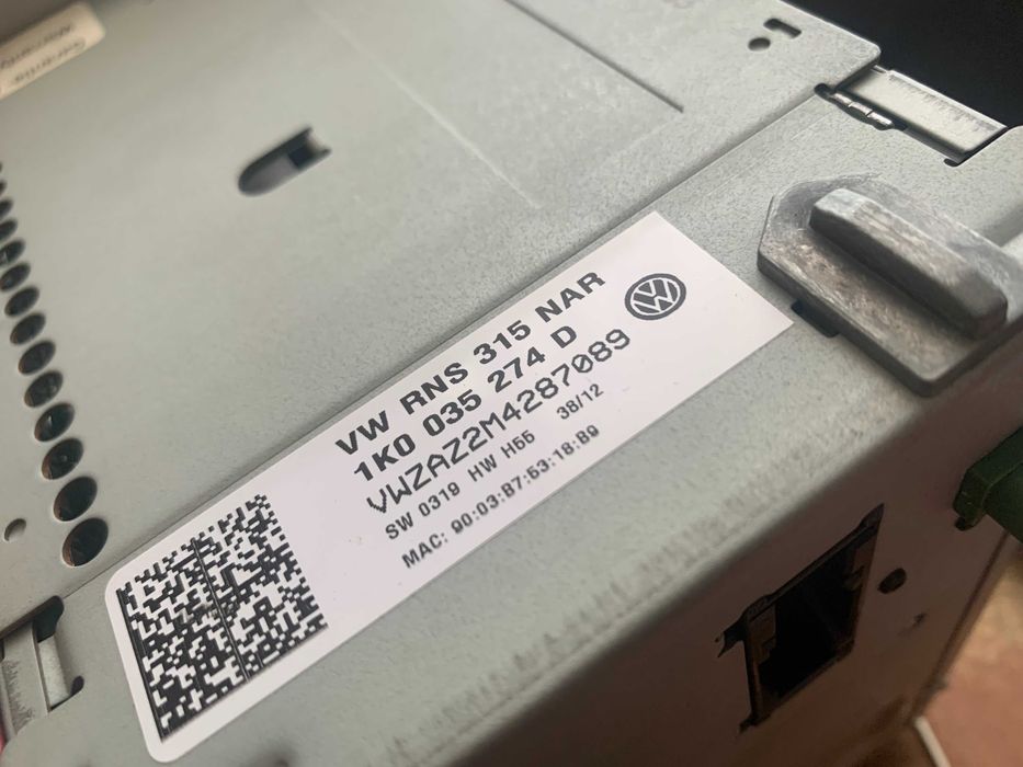 автомагнітола VW RNS 315