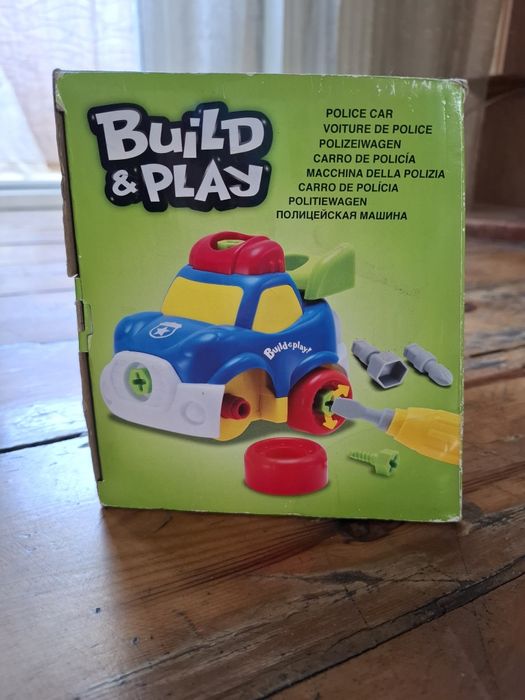 Новая машинка-конструктор Build & Play (Полицейская)