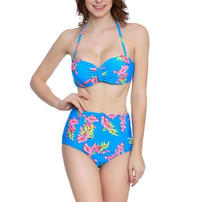 Купальник бандо з високою посадкою - Хіт сезону, розмір L