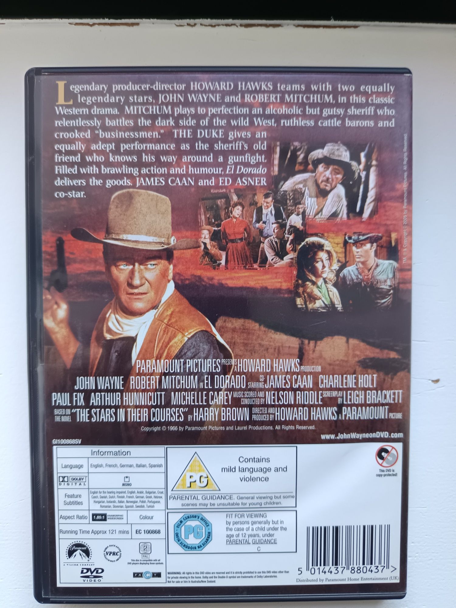 DVD el dorado  .