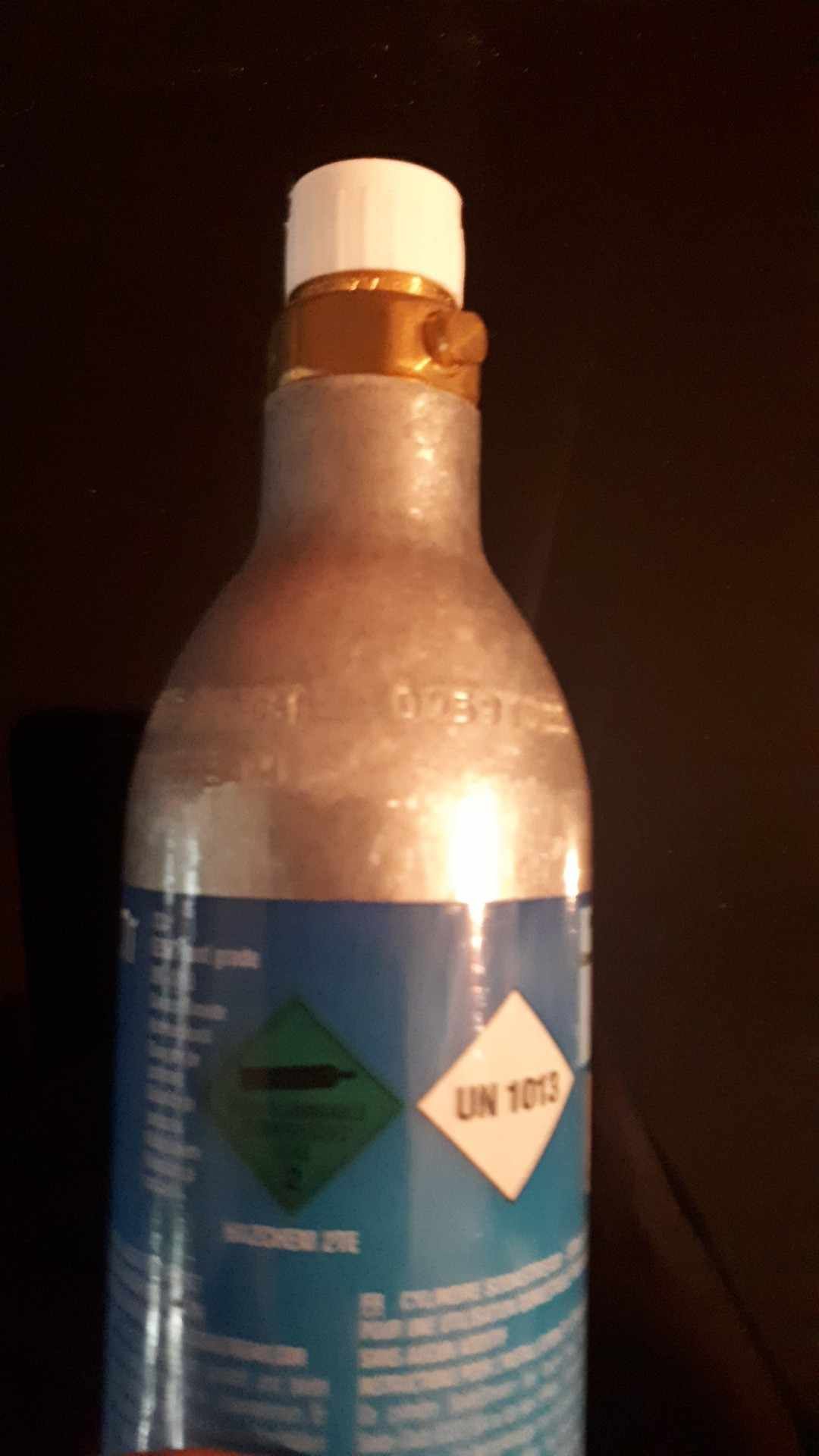Butla z gazem spożywczym Sodastream