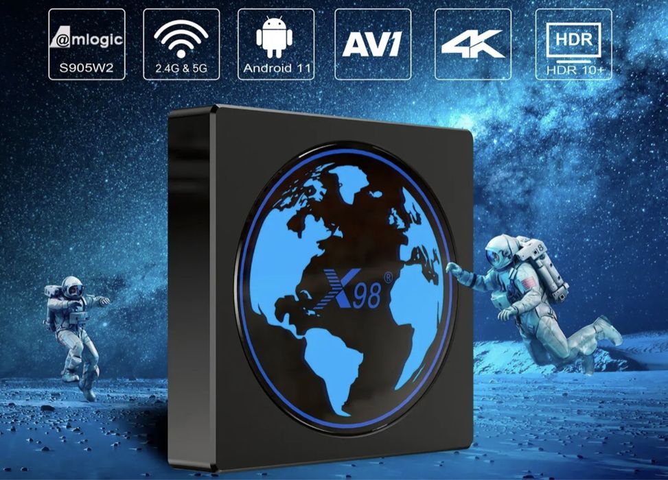 Смарт тв приставка x98 mini