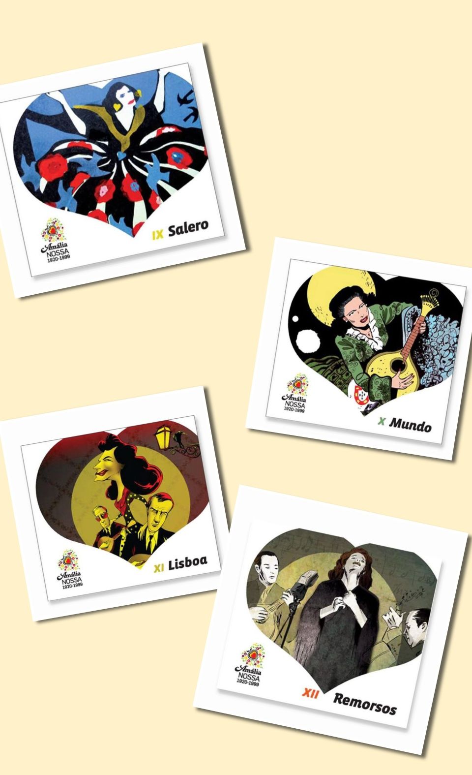 Amália Nossa - 12 CDs+12 livros
