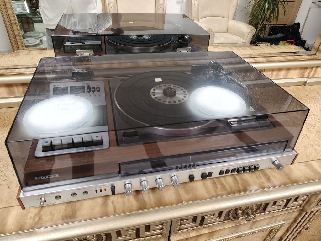 Kombajn 4w1 Sony HMK-70 gramofon wzmacniacz magnetofon radio  retro