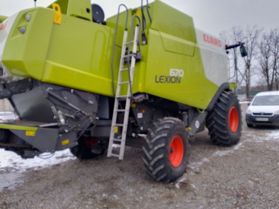 Комбайн. CLAAS Lexion 670.Лексіон 670.