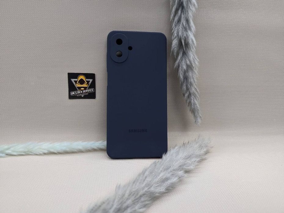 Топ! Samsung A07 с логотипом Противоударный чехол софт тач все модели