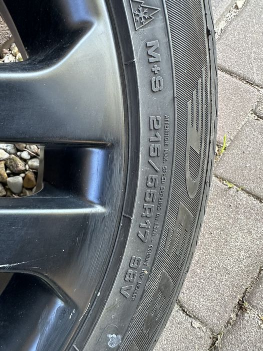 Koła oryginalne NISSAN Qashqai Juke - komplet 4 sztuki felgi i opony