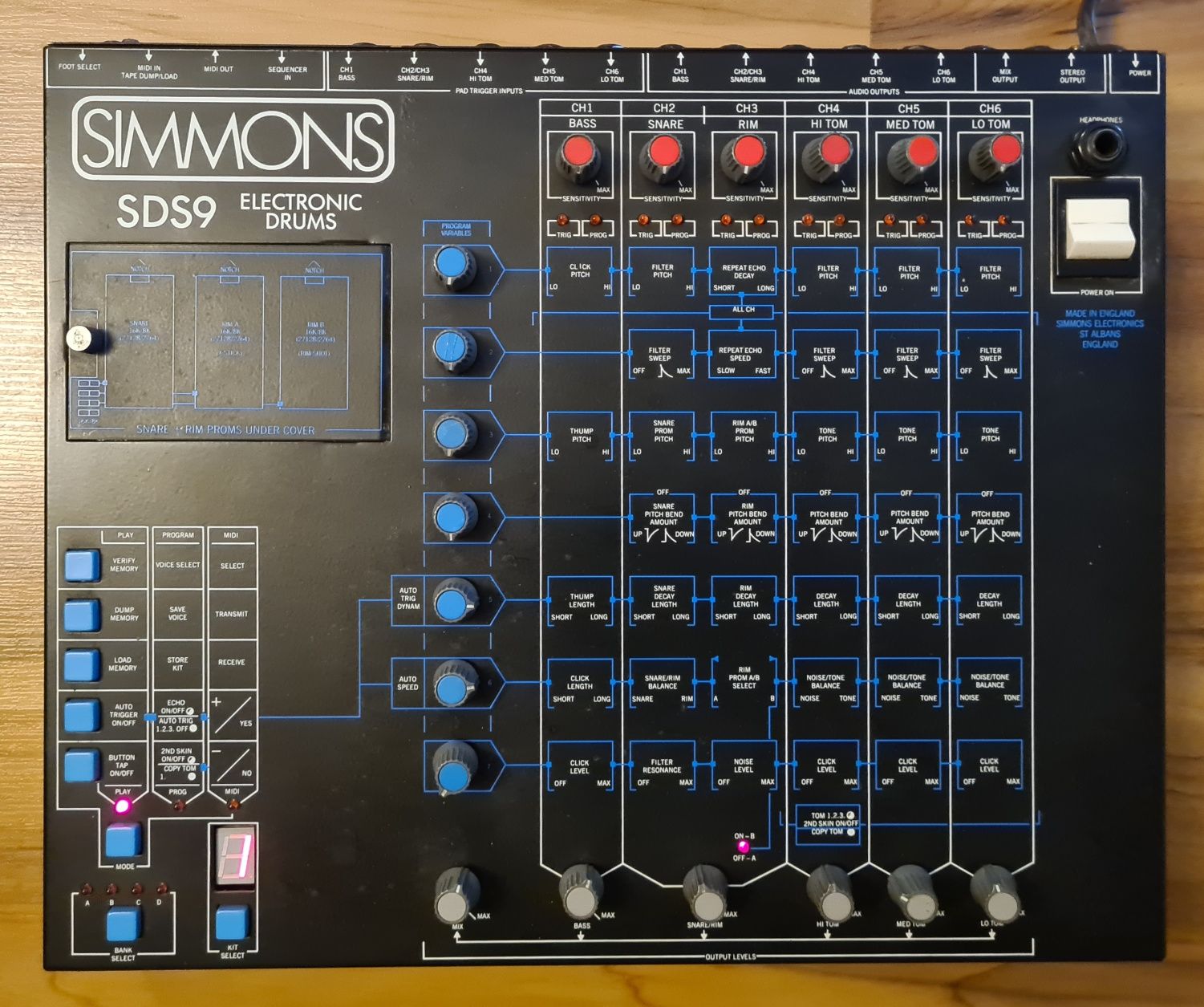Simmons SDS9 legenda!