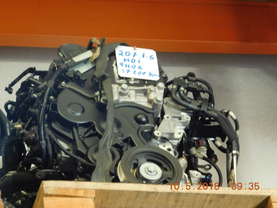 Motor 1.6 hdi ref 9h06, COM GARANTIA.