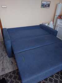 Sofa rozkładana Granat