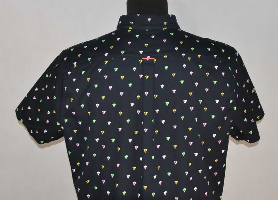 SuperDry Havana Print Koszula Męska XL Oryginalna Super Stan Bawełna