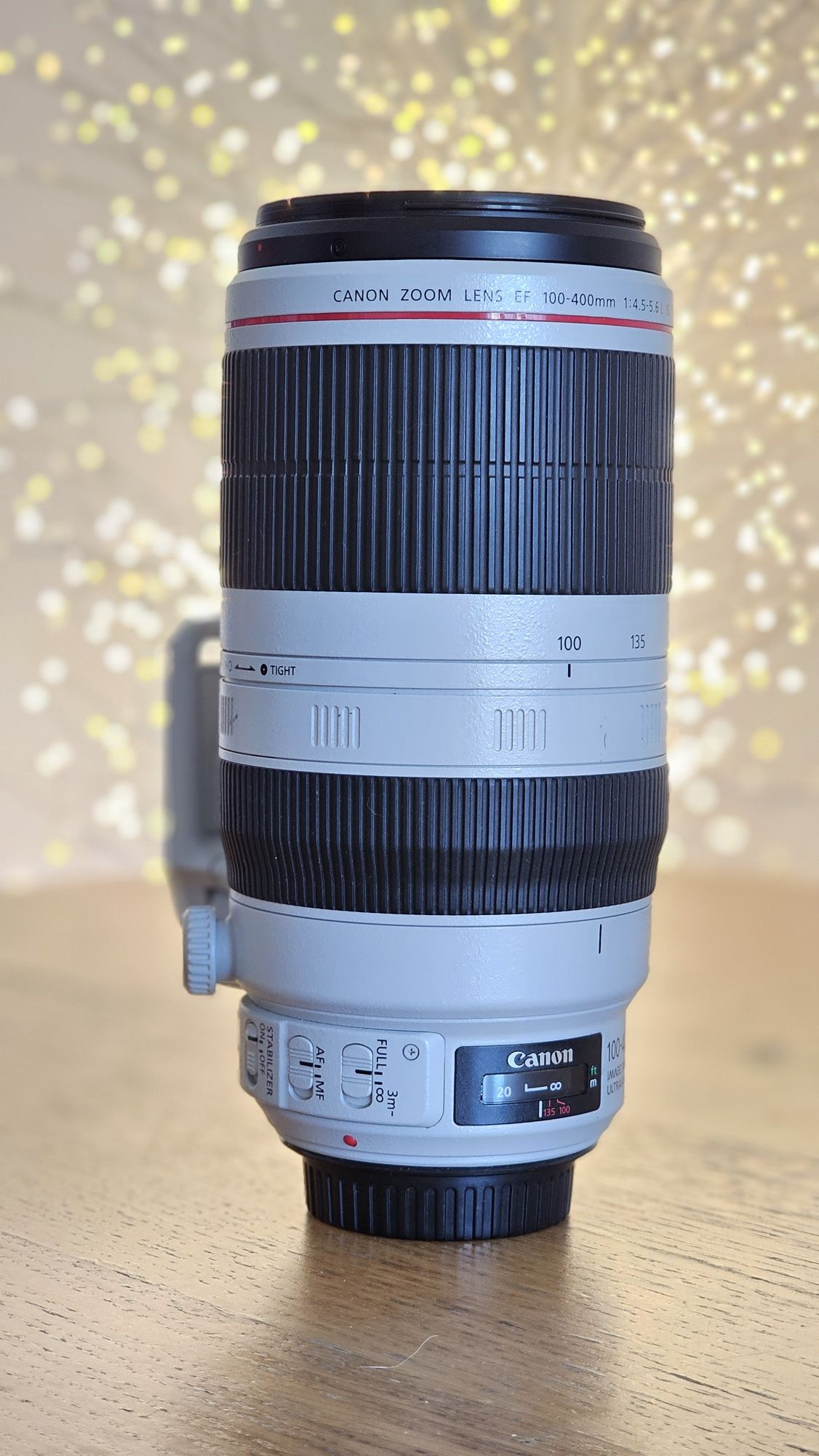 Canon EF 100-400mm f/4.5-5.6 L IS USM Mark II (Versão 2, mais recente)