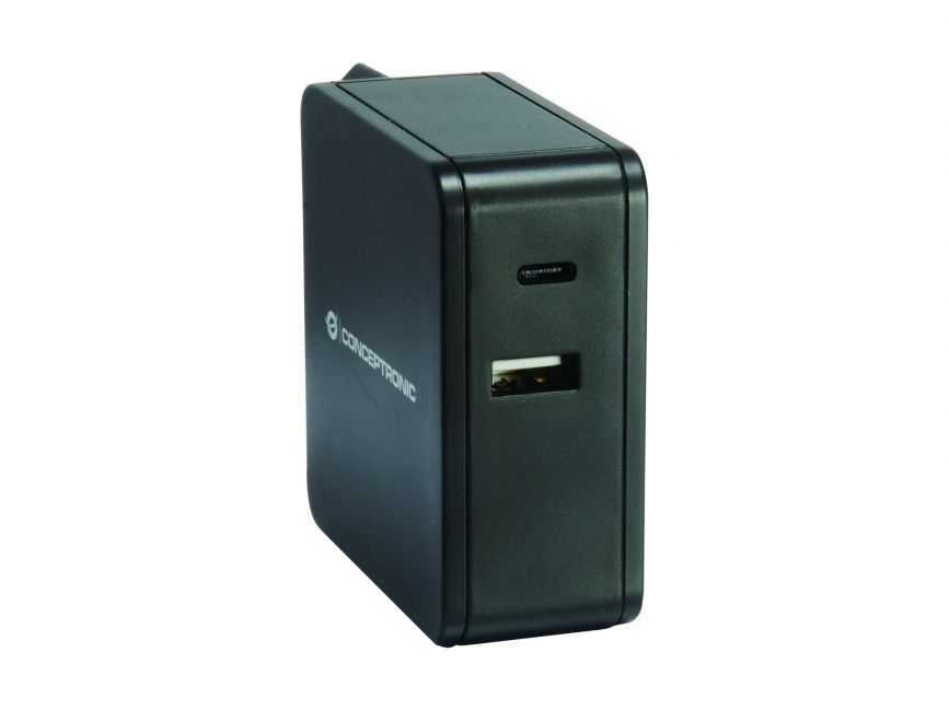 Carregador Universal USB (Tipo-C e Tipo-A) 60W