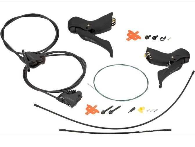 ручки дуали Shimano GRX RX600 з гальмами RX400, 1×11sp