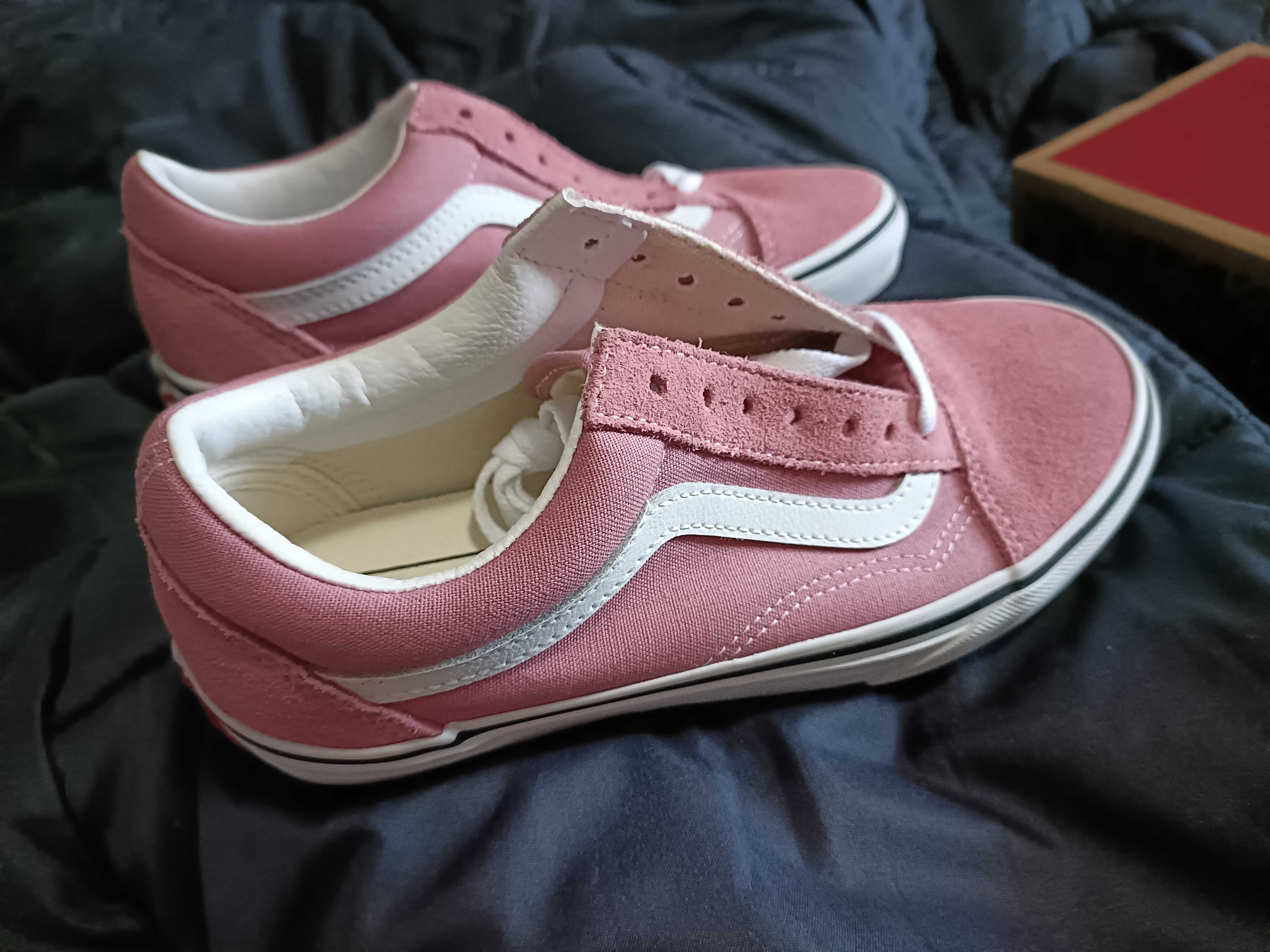 Sapatilhas Vans OldSkool Rosa Novas