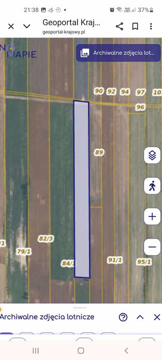 Pole orna DIałka rolna Grunty orne