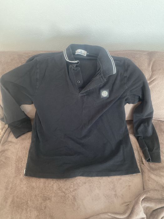 Stone Island longsleave polo tshitr koszulka z długim rękawem XXL