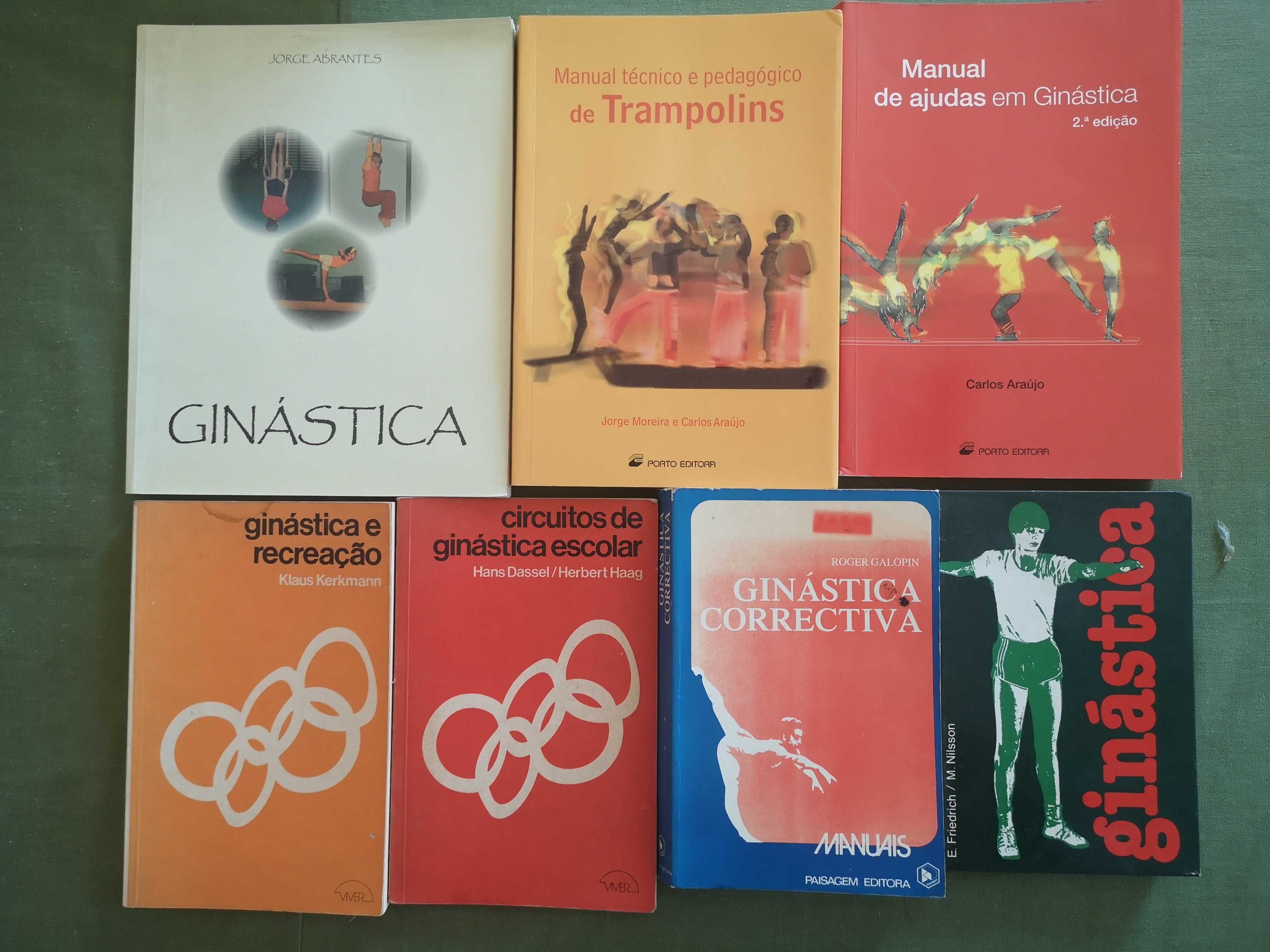 Livros Desporto-coleções, Natação e Ginástica