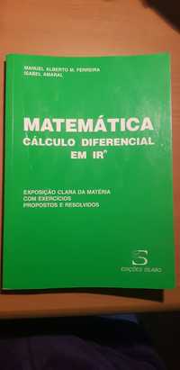 Livro de Matemática, Cálculo Diferencial, edição sílabo