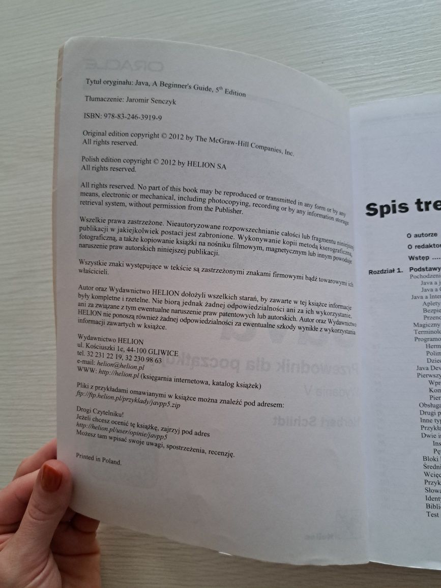 Java. Przewodnik dla początkujących. Wydanie V.