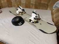Deska snowboardowa SANTA CRUZ, zapięcia FLOW 24K 24 Karat GOLD