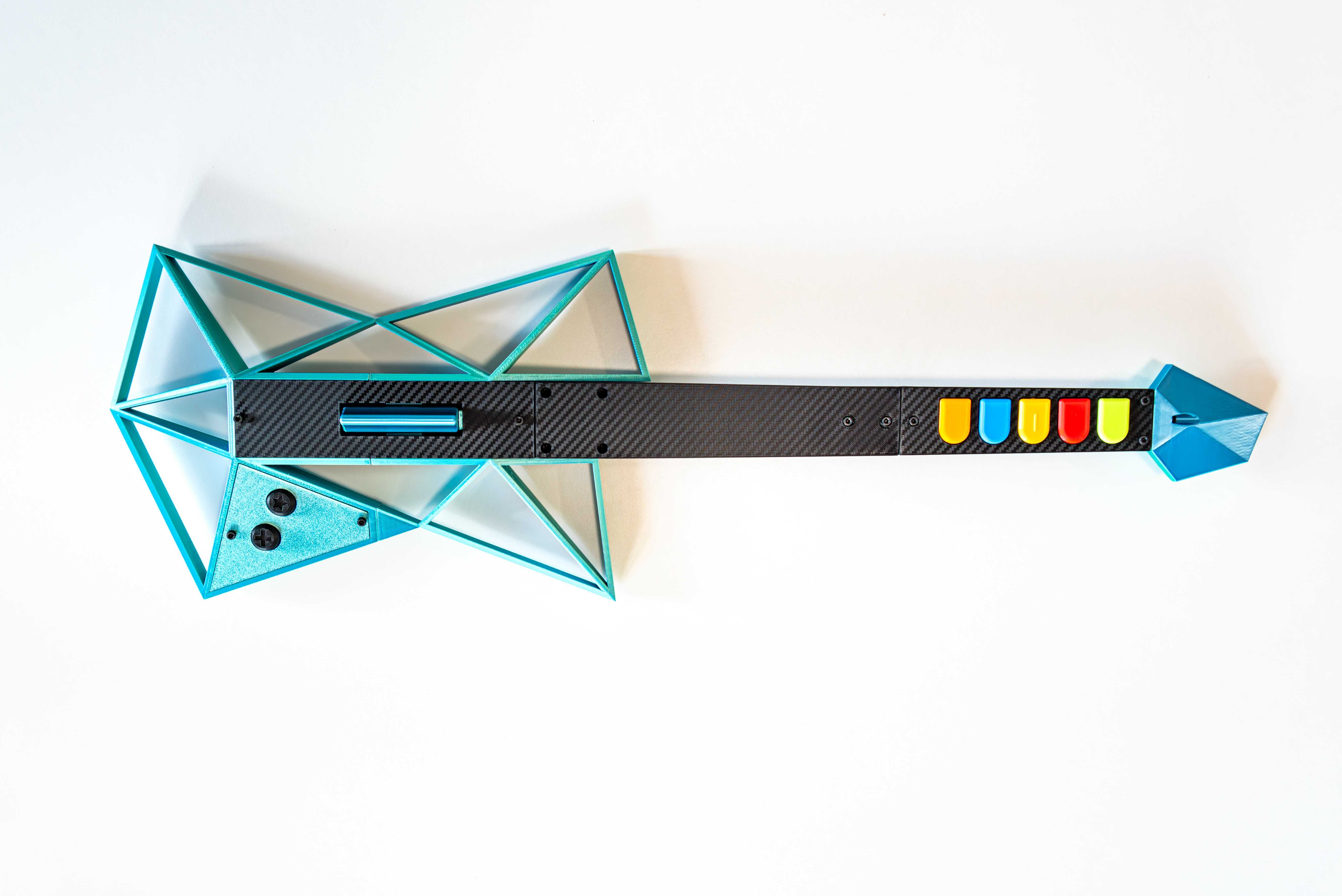 Guitarra - joystick para Clone Hero