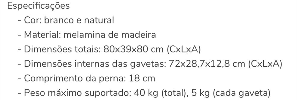 Comodas estilo escandinavo