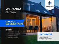 Szklany OGRÓD ZIMOWY 4x3 z Montażem Weranda Aluminiowa Zadaszenie HIT!
