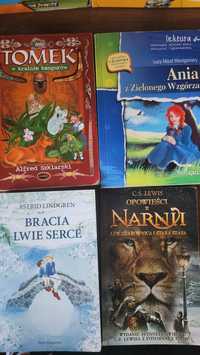 Lektury 5 klasa Narnia, Tomek, Bracia Lwie serce i Ania z Zielonego