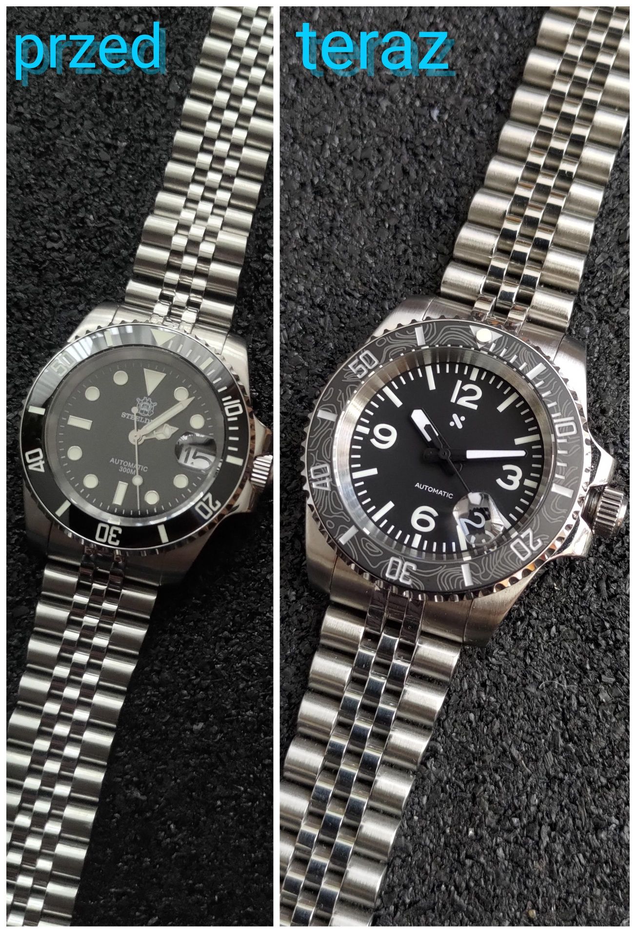 Seiko nh35 diver Spork MOD namoki