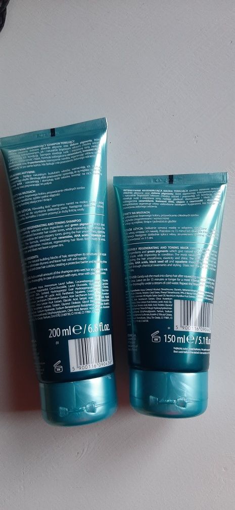 Biovax ultra green  zestaw szampon z odżywką 350 ml