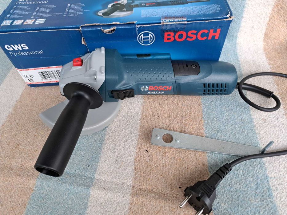 Bosch GWS 7-115 болгарка кутова шліфувальна