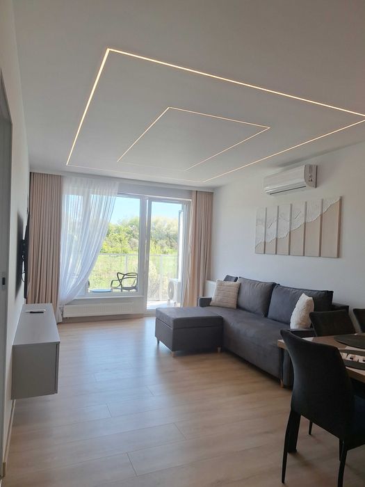 Apartament 2 sypialnie przy plaży z garażem i klimą Gdańsk Letnica