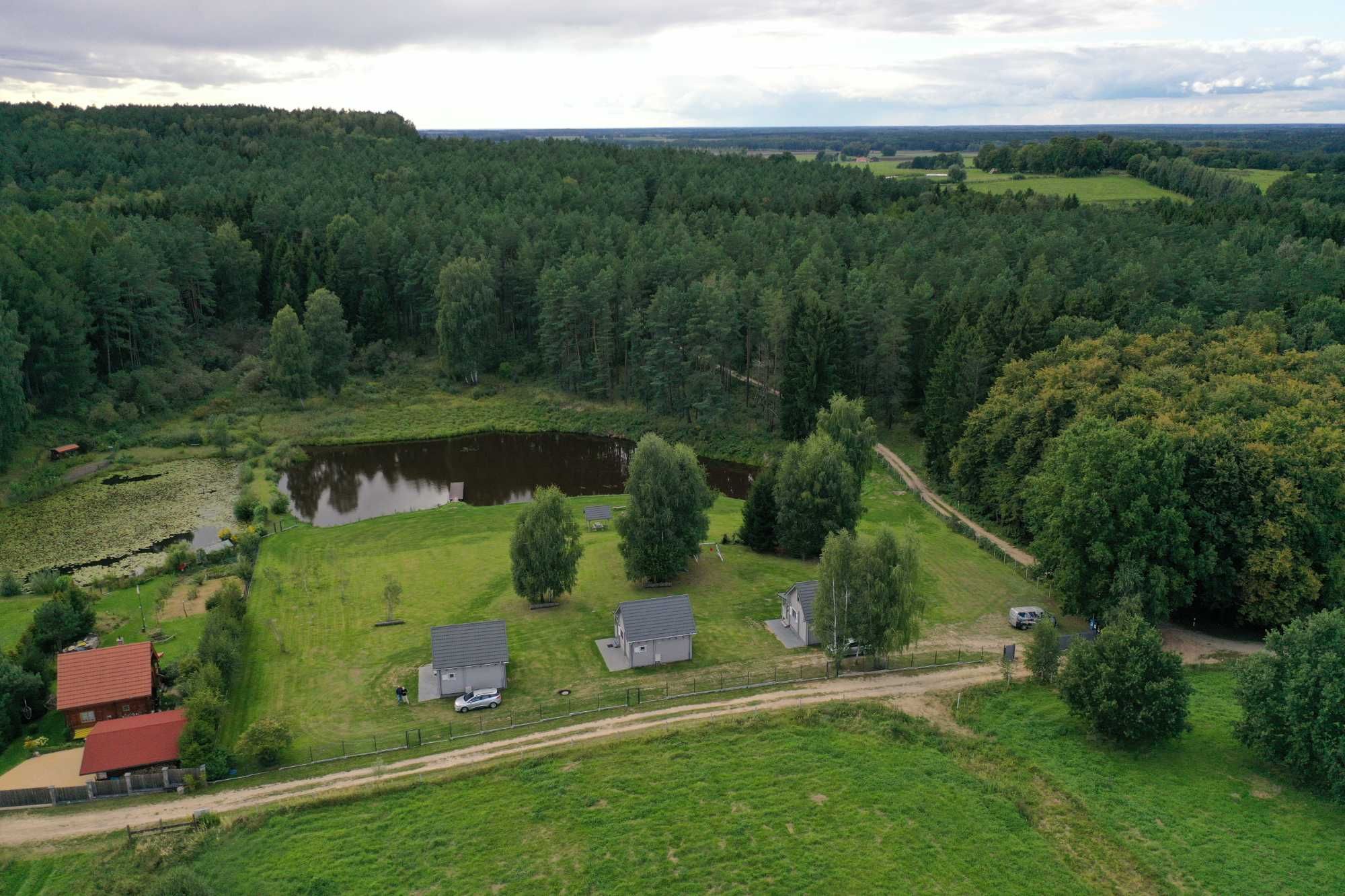 Domki na Mazurach - komfortowe domki nad jeziorem Rydzówka